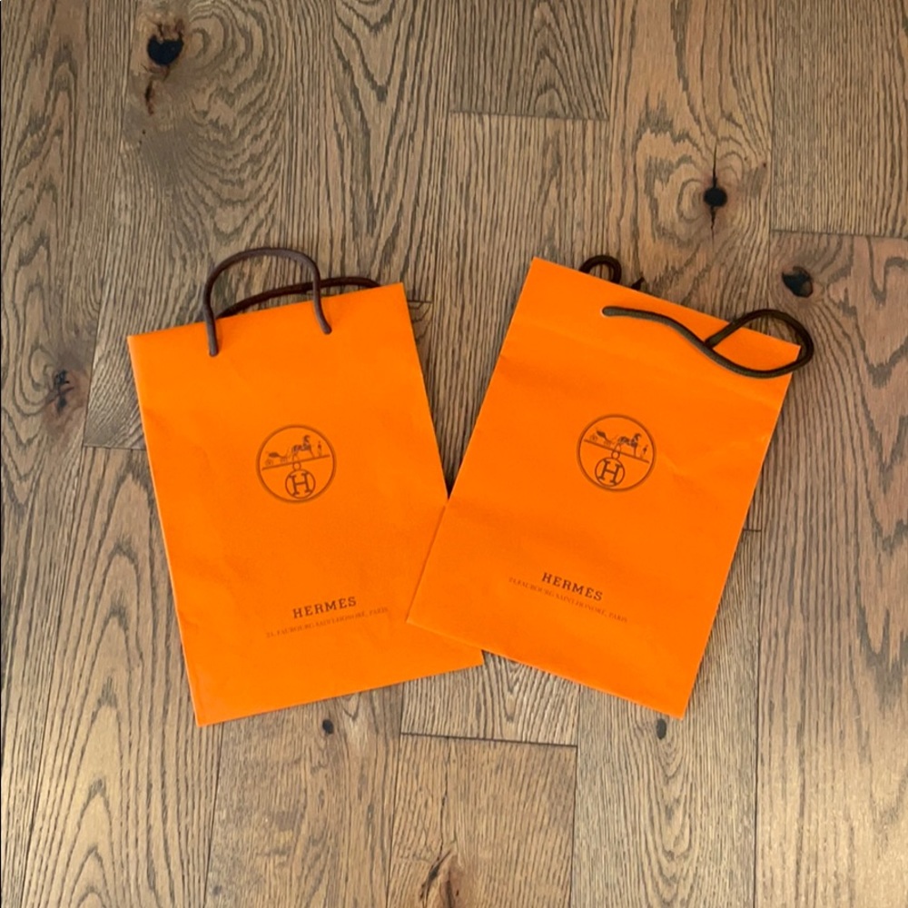 Hermès shopping bag